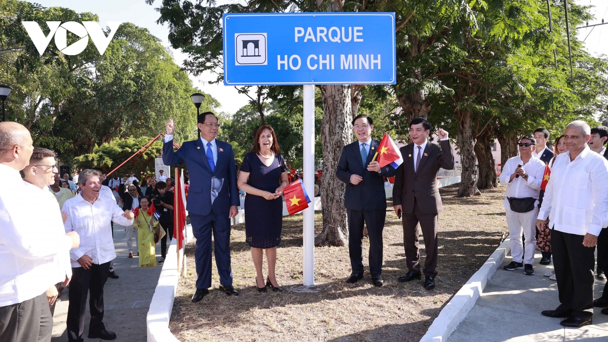 Công viên Hồ Chí Minh là công trình có ý nghĩa lịch sử, văn hóa tại Thủ đô Lahabana